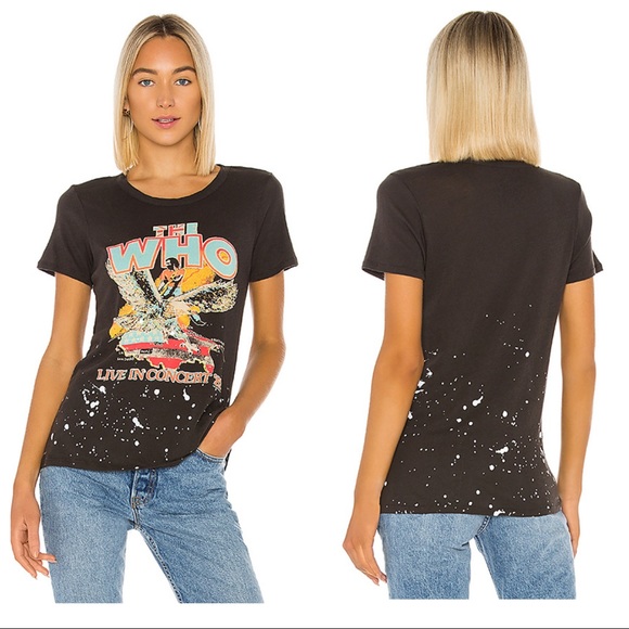 Chaser Tops - NWT Chaser The Who t shirt Sz M (u928)